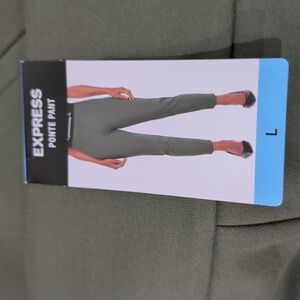 Express Women's Ponte Pant Olive Green - Multiple Sizes